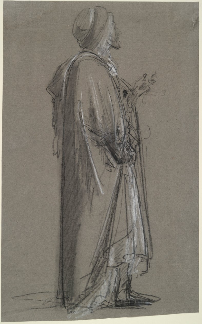 Arabe debout (A Standing Arab) alkotó: Eugène Fromentin