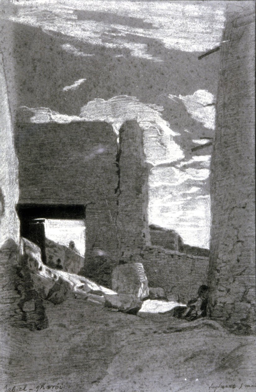 Bab El Gharbi, nyelvek alkotó: Eugène Fromentin