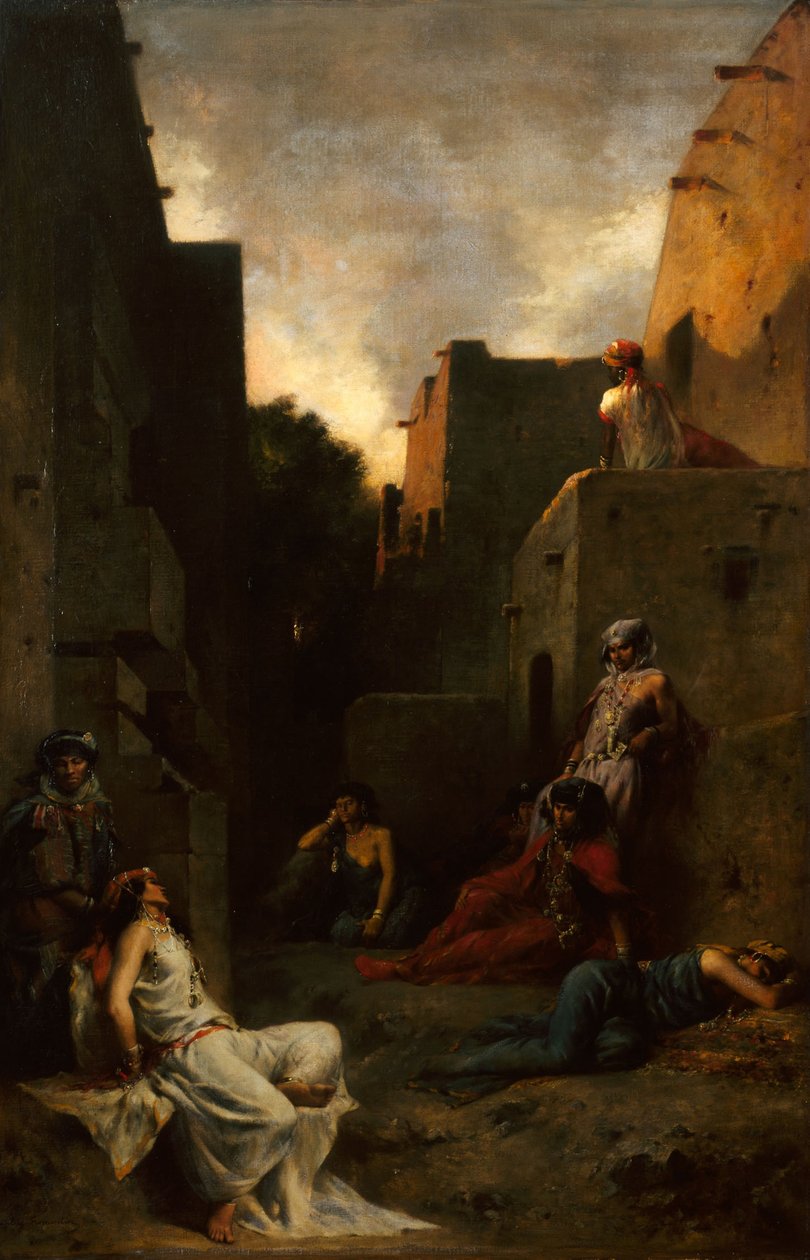 Az Ouled Nayls női, 1867 alkotó: Eugène Fromentin