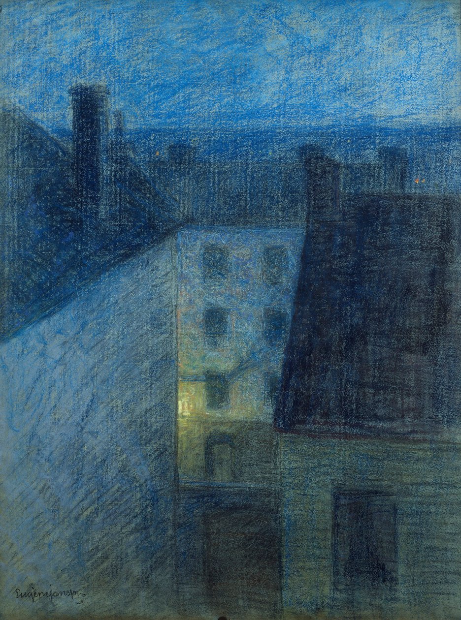 Alkonyat alkotó: Eugène Jansson