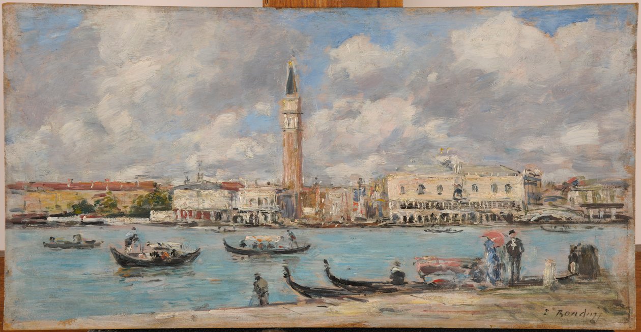 Venise. San Giorgio alkotó: Eugene Louis Boudin