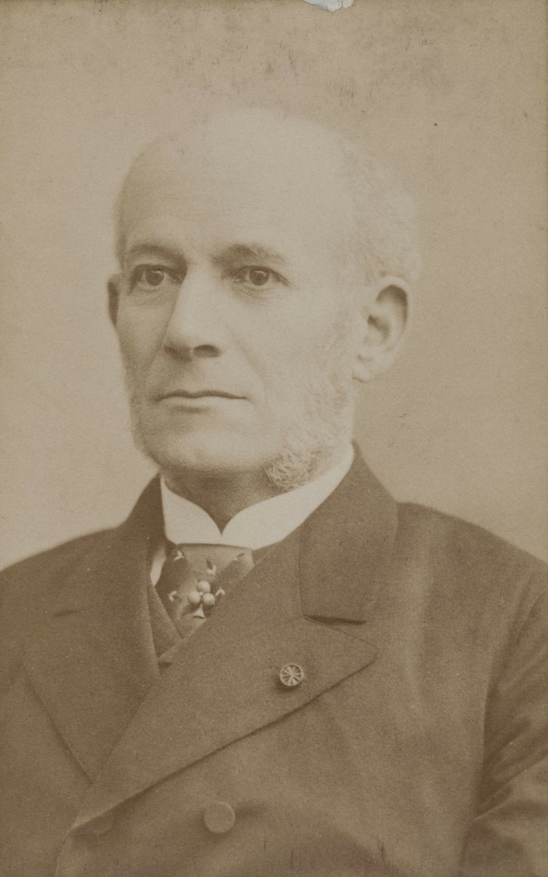 Constant-Louis-Jean-Benjamin Jaurès (1823-1889), (admirális, diplomata, politikus) portréja. alkotó: Eugene Pirou