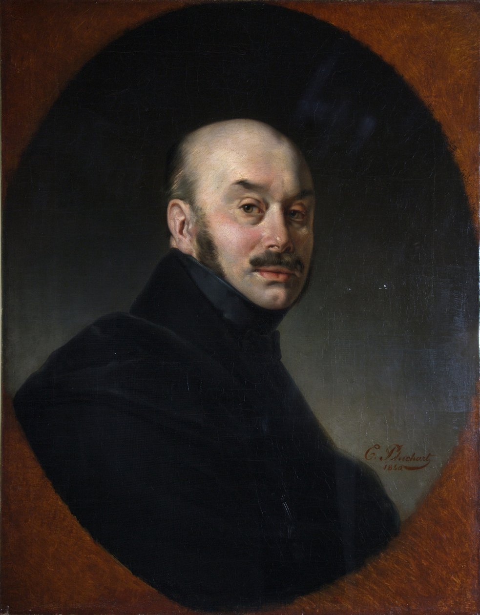 Mihail Fjodorovics Orlov gróf portréja 1788-1842, 1840 alkotó: Eugéne Pluchart