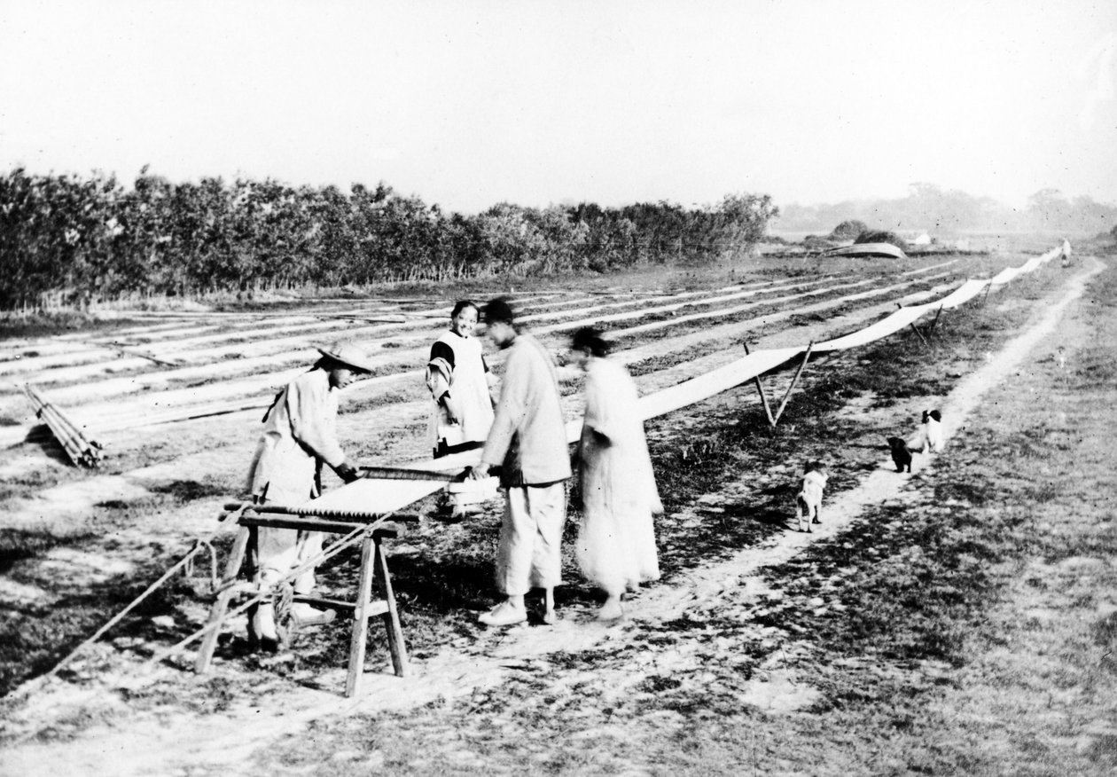 Kínai Takácsok, 1870-80 körül alkotó: European Photographer