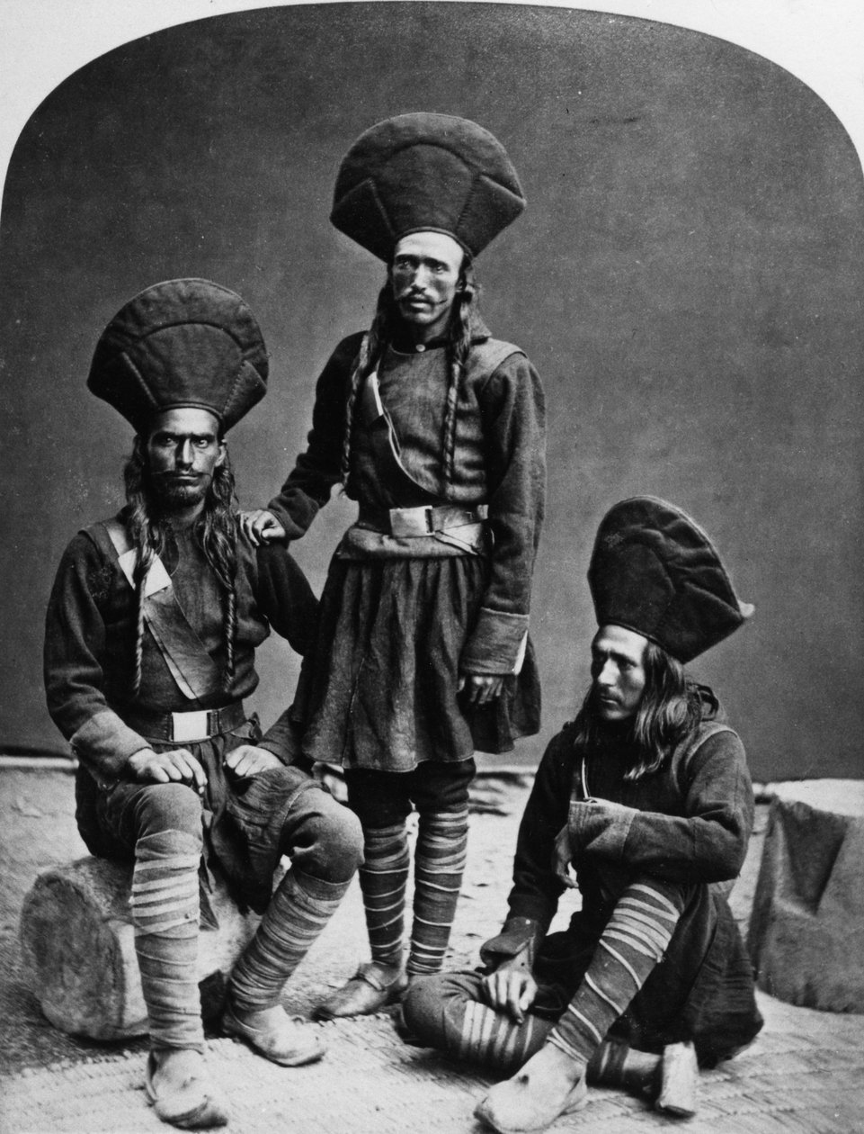 Ladakhis, 1860-80 körül alkotó: European Photographer
