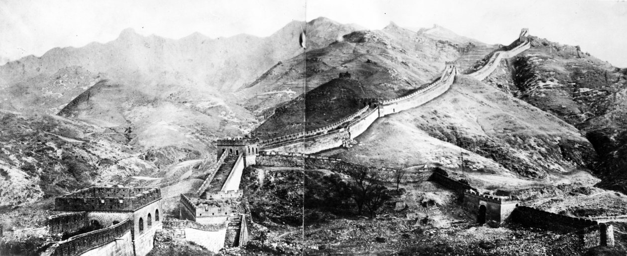 A Kínai Nagy Fal, 1860 körül alkotó: European Photographer