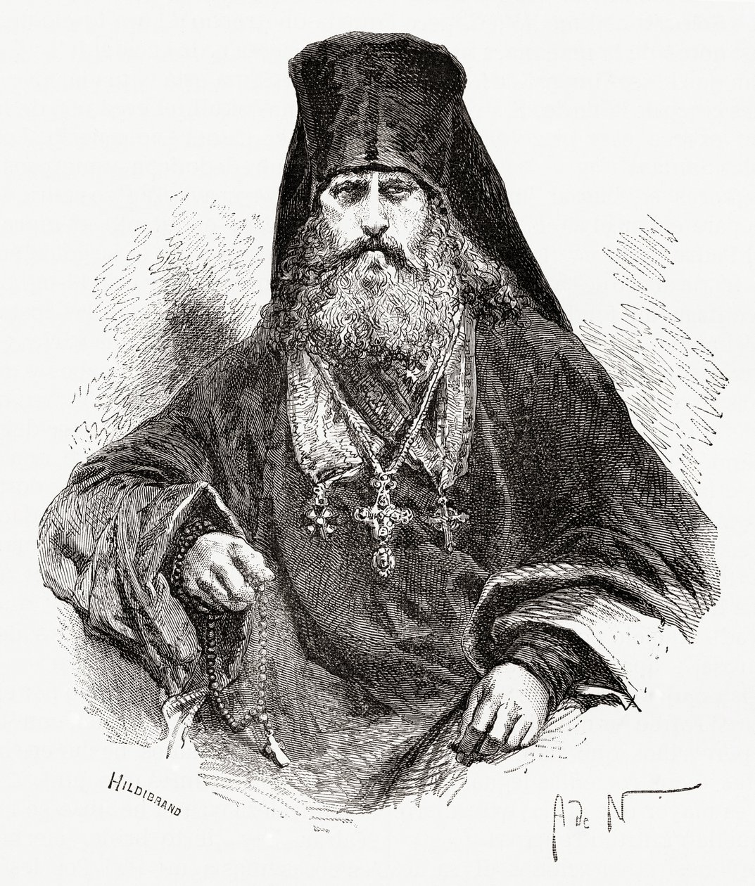 Feofan Prokopovich, A világ a kezedben, 1878-ban alkotó: European School