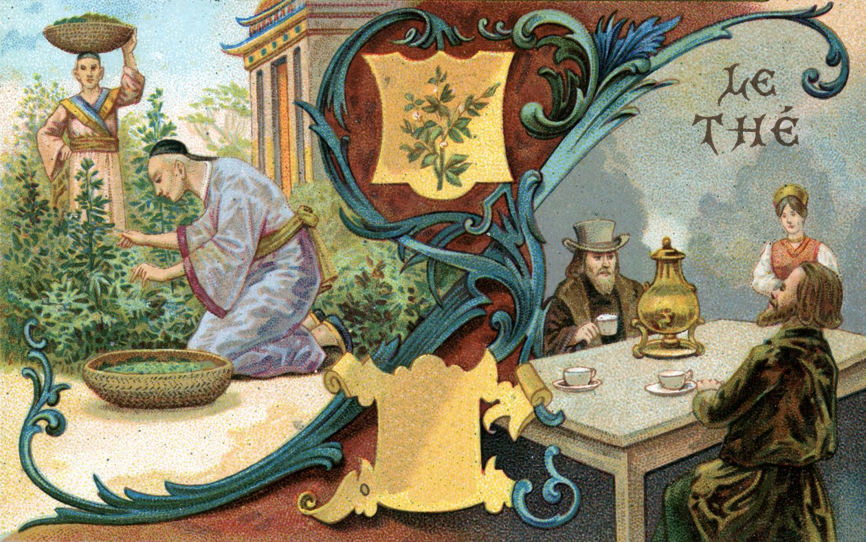 Tea, 1899 alkotó: European School