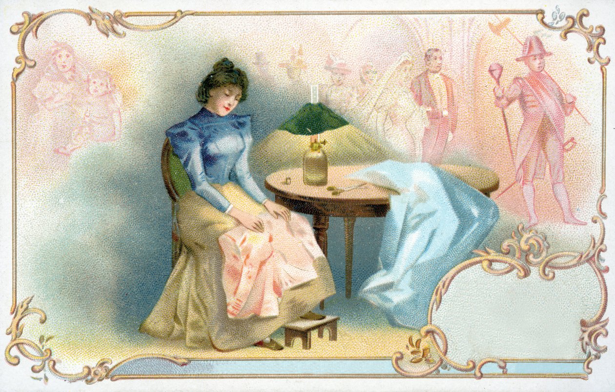 A fiatal lány álmai, 1900 alkotó: European School