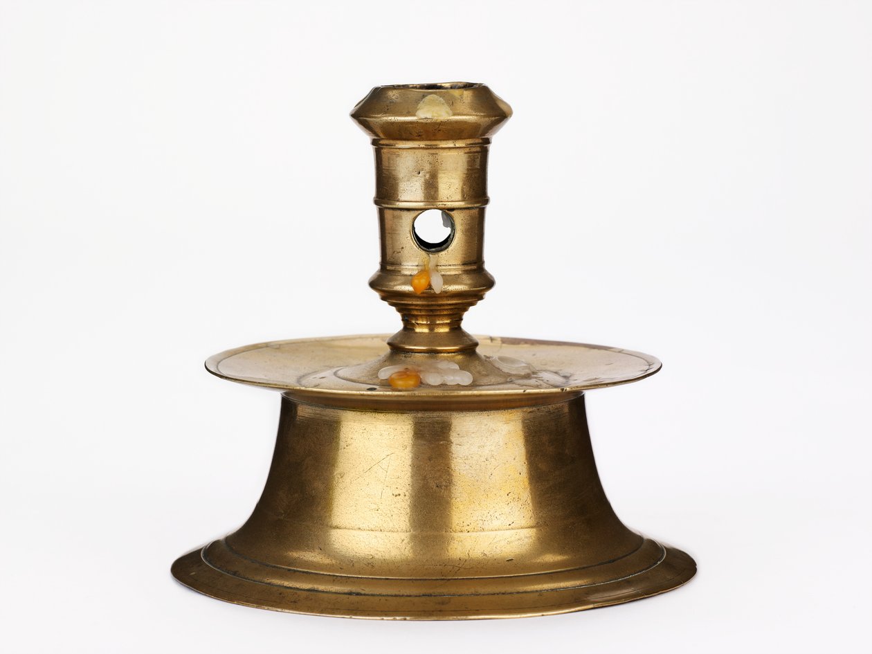 Capstan gyertyatartó, 1600 körül (réz) alkotó: European School