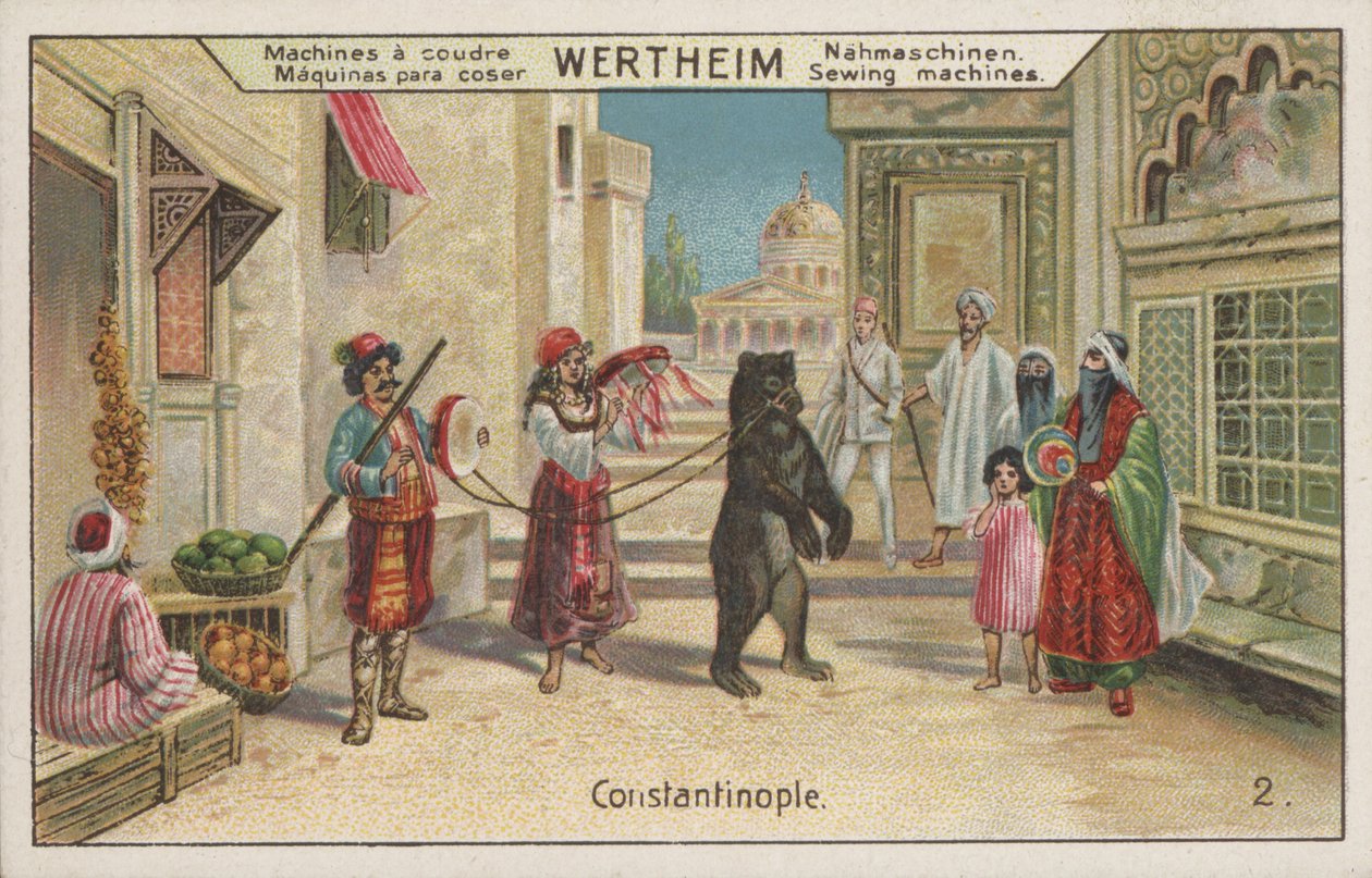 Konstantinápoly (chromolitho) alkotó: European School