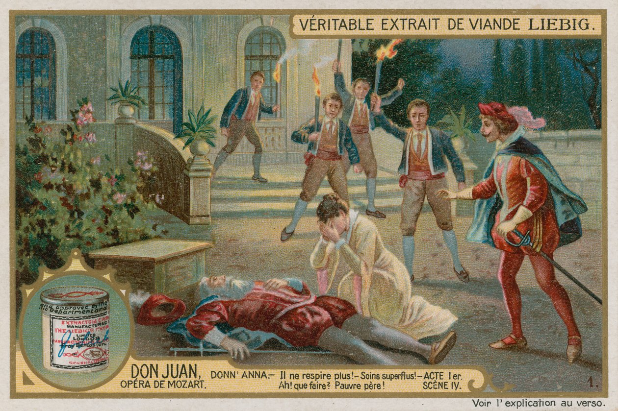 A commendatore halála (chromolitho) alkotó: European School