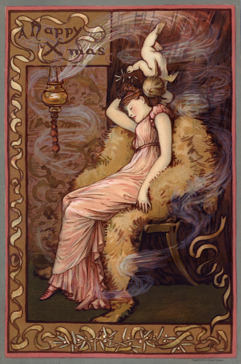 Boldog karácsonyt (chromolitho) alkotó: European School