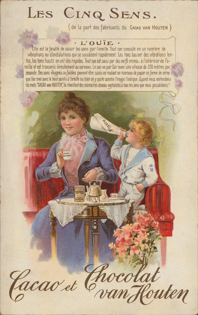 Hallás (chromolitho) alkotó: European School