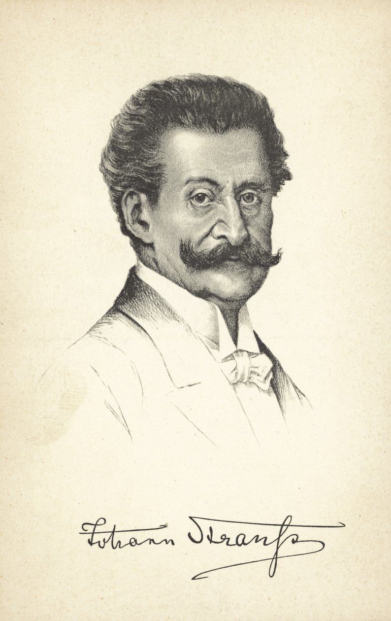 Johann Strauss az ifjabb (litográfia) alkotó: European School
