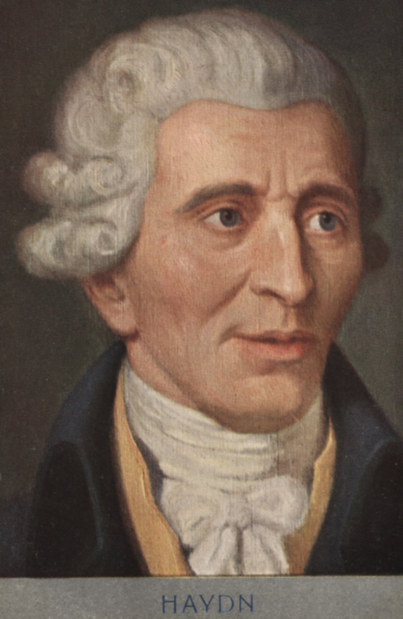 Joseph Haydn (színes litográfia) alkotó: European School