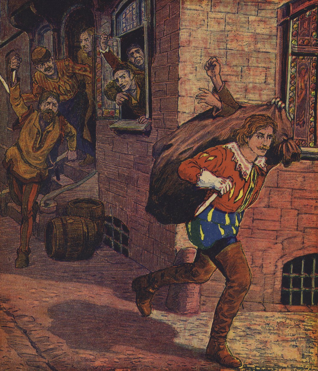 Klaus Störtebeker (színes litográfia) alkotó: European School