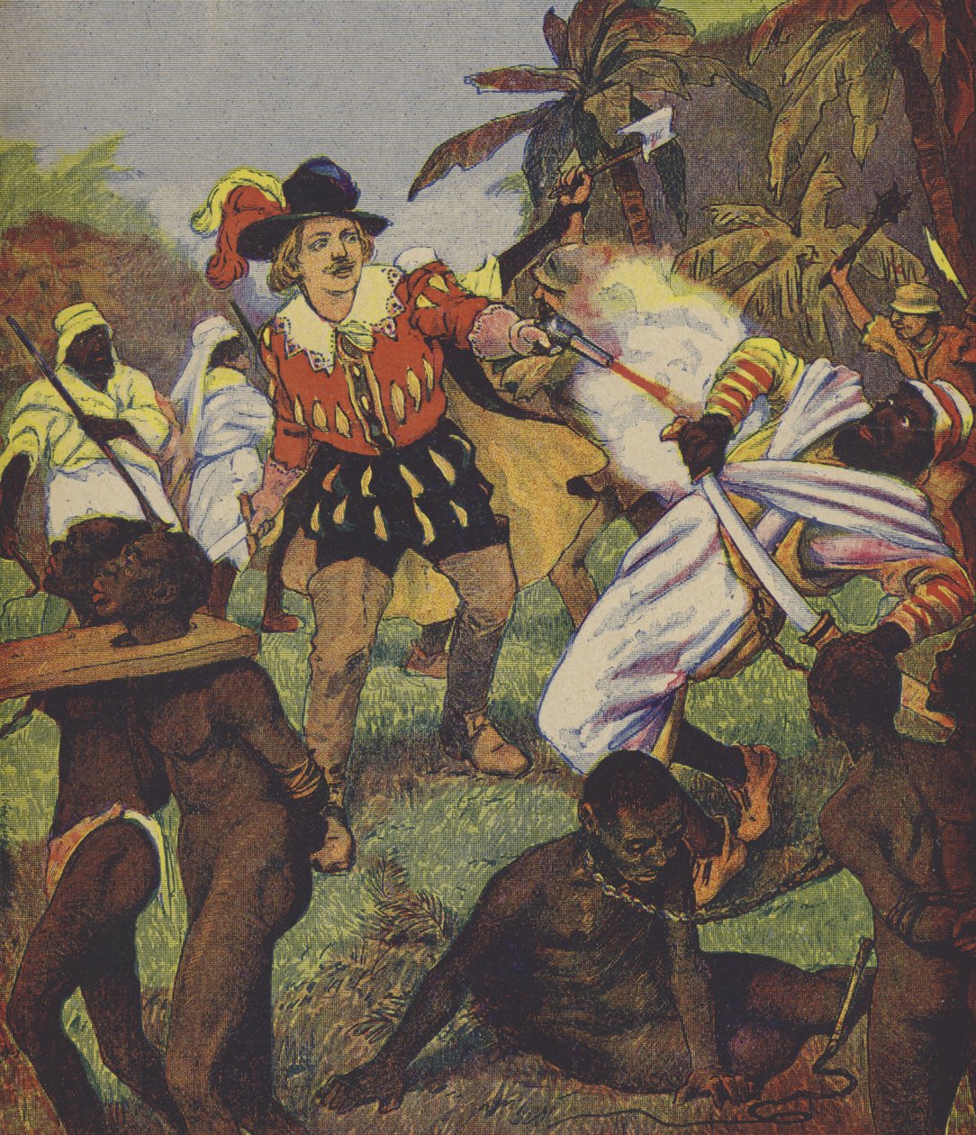 Klaus Störtebeker (színes litográfia) alkotó: European School