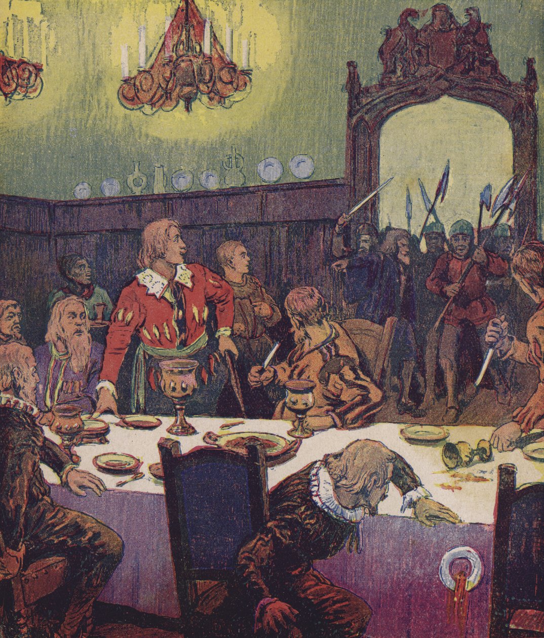 Klaus Störtebeker (színes litográfia) alkotó: European School