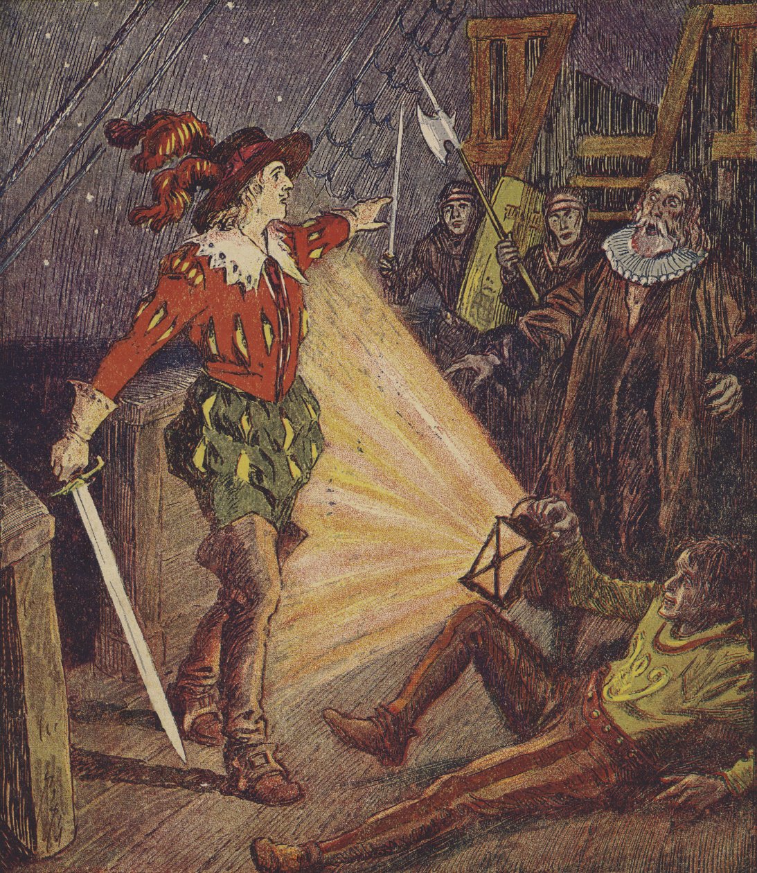 Klaus Störtebeker (színes litográfia) alkotó: European School