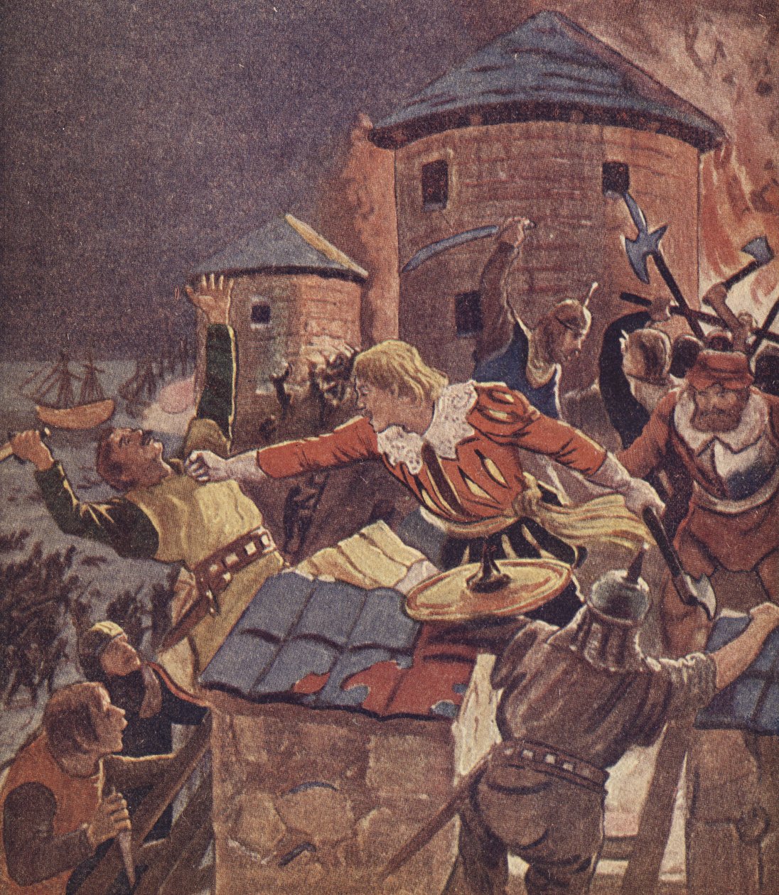 Klaus Störtebeker (színes litográfia) alkotó: European School