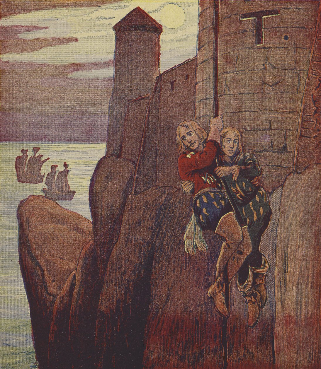 Klaus Störtebeker (színes litográfia) alkotó: European School
