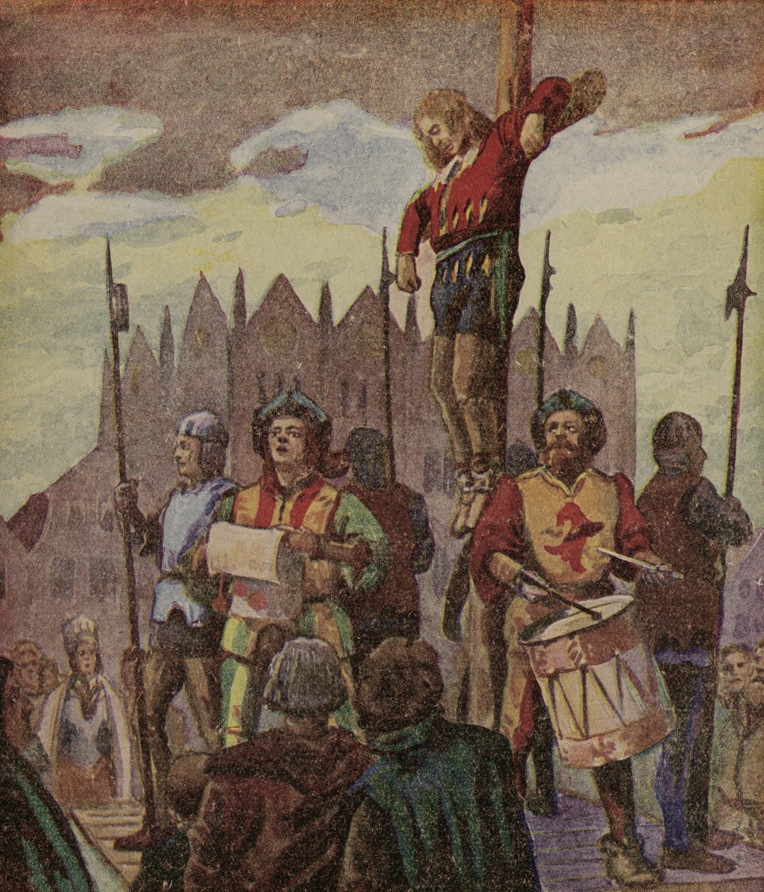 Klaus Störtebeker (színes litográfia) alkotó: European School