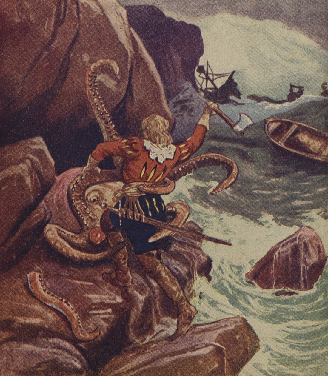 Klaus Störtebeker (színes litográfia) alkotó: European School