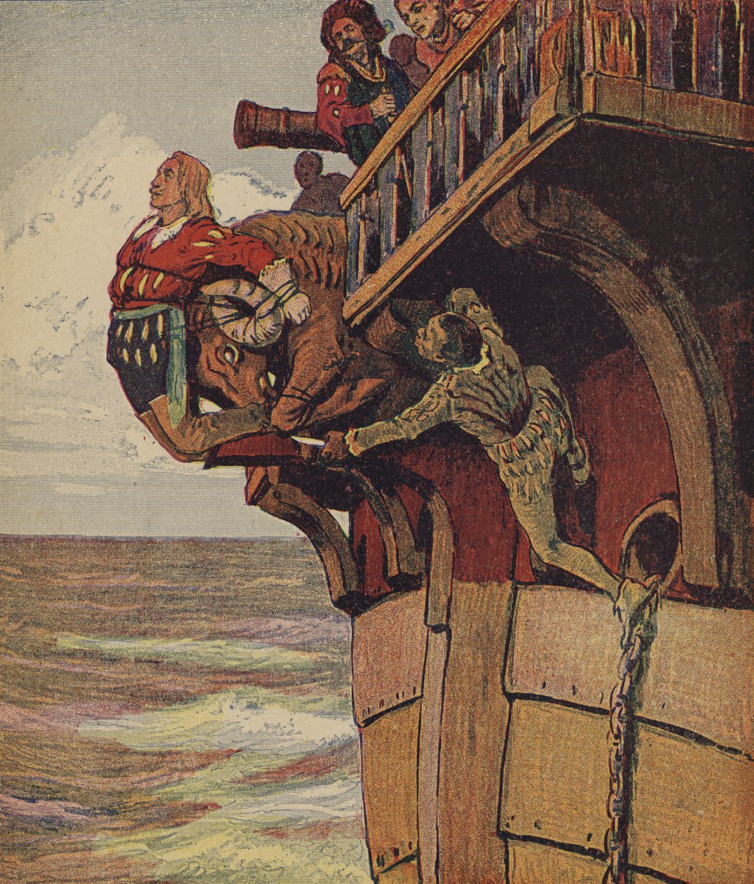 Klaus Störtebeker (színes litográfia) alkotó: European School
