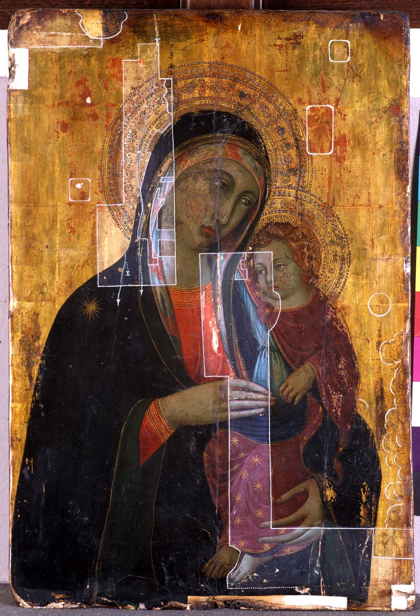 Madonna és gyermeke alkotó: European School