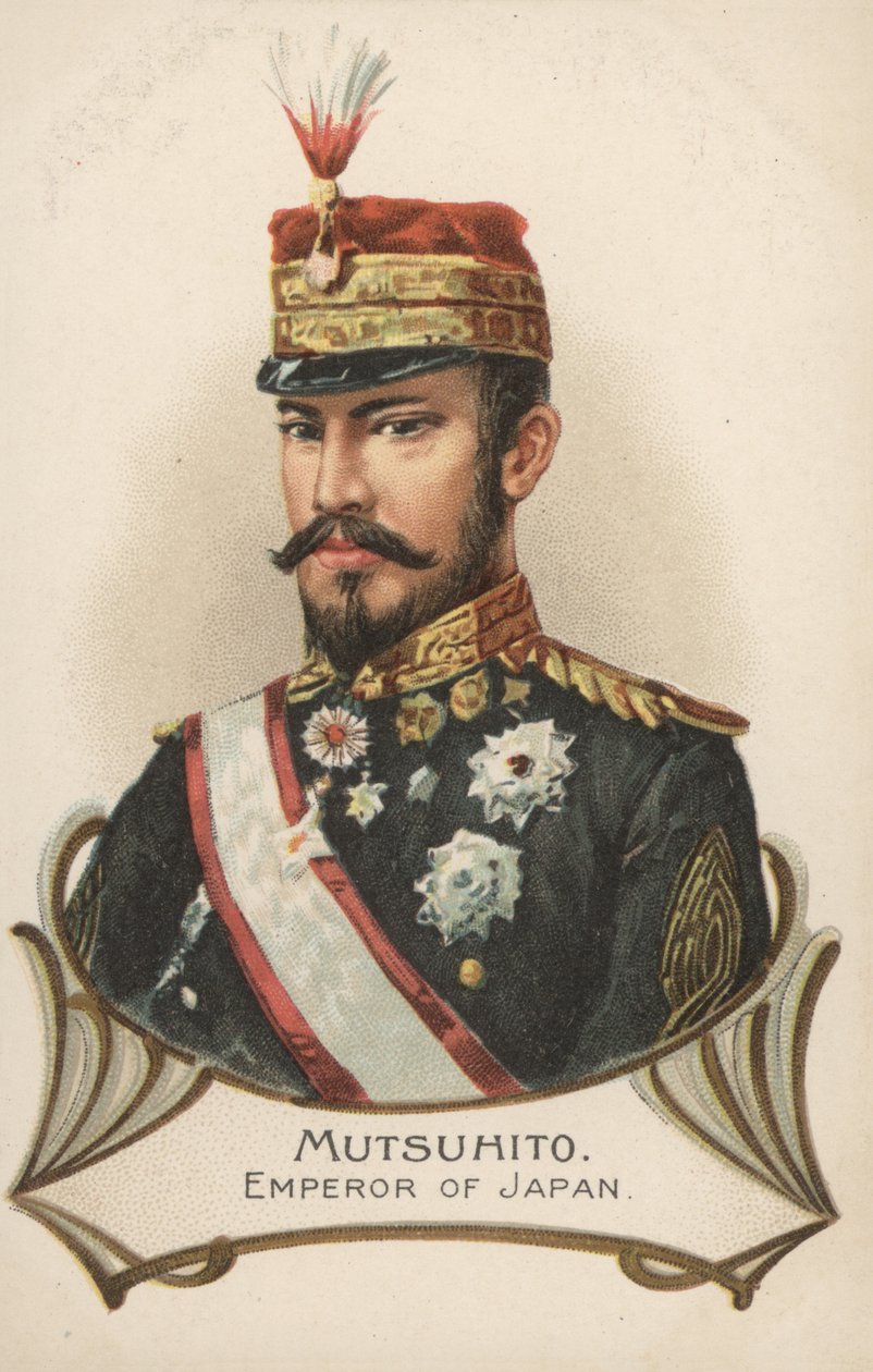 Mutsuhito, Japán császára (színes litó) alkotó: European School