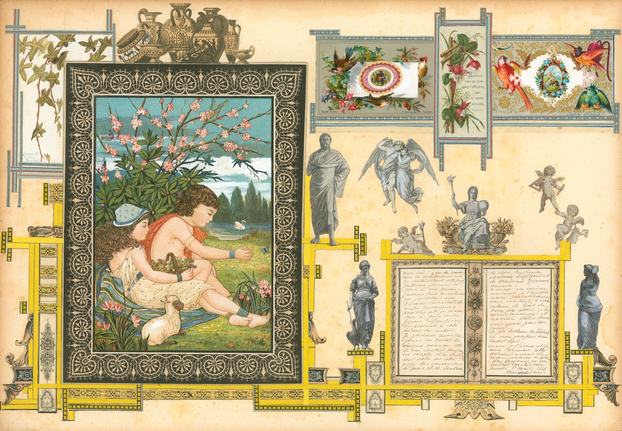 Oldal a Sammelsurium II. kötetéből (nyomtatott anyag) alkotó: European School