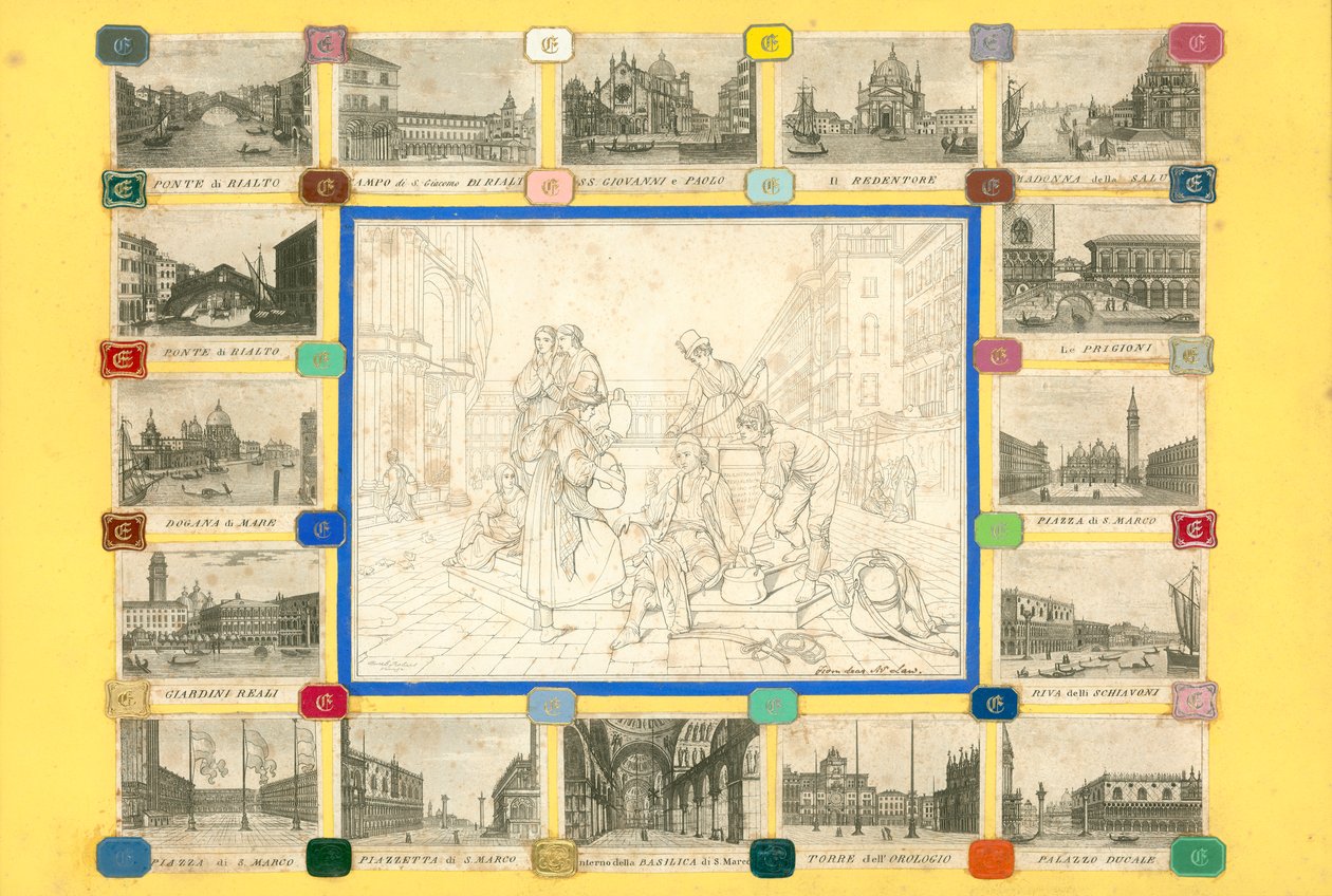 Oldal a Sammelsurium II. kötetéből (nyomtatott anyag) alkotó: European School