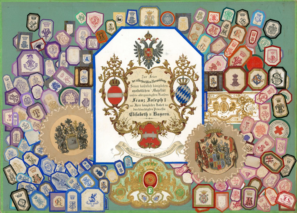 Oldal a Sammelsurium IV. kötetéből (nyomtatott anyag) alkotó: European School