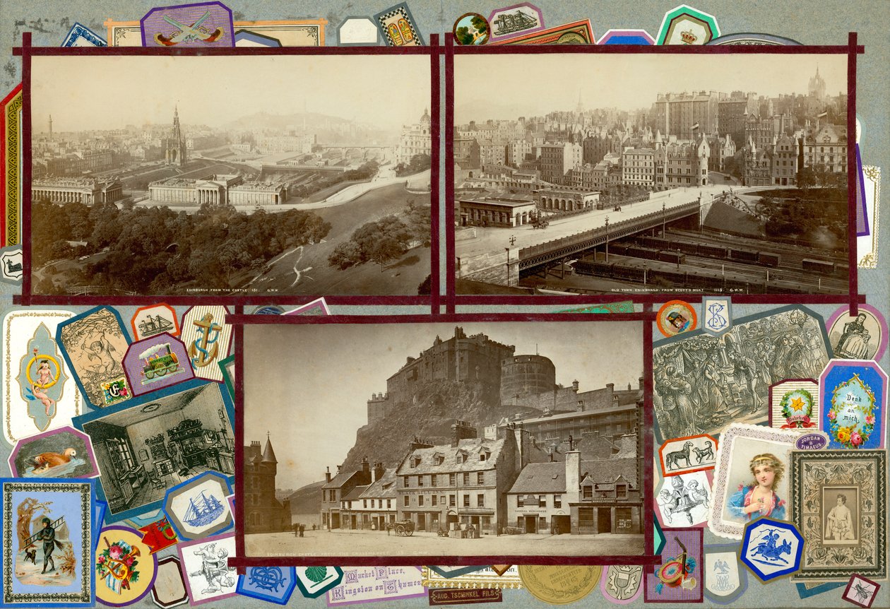 Oldal a Sammelsurium I. kötetéből (nyomtatott anyag) alkotó: European School