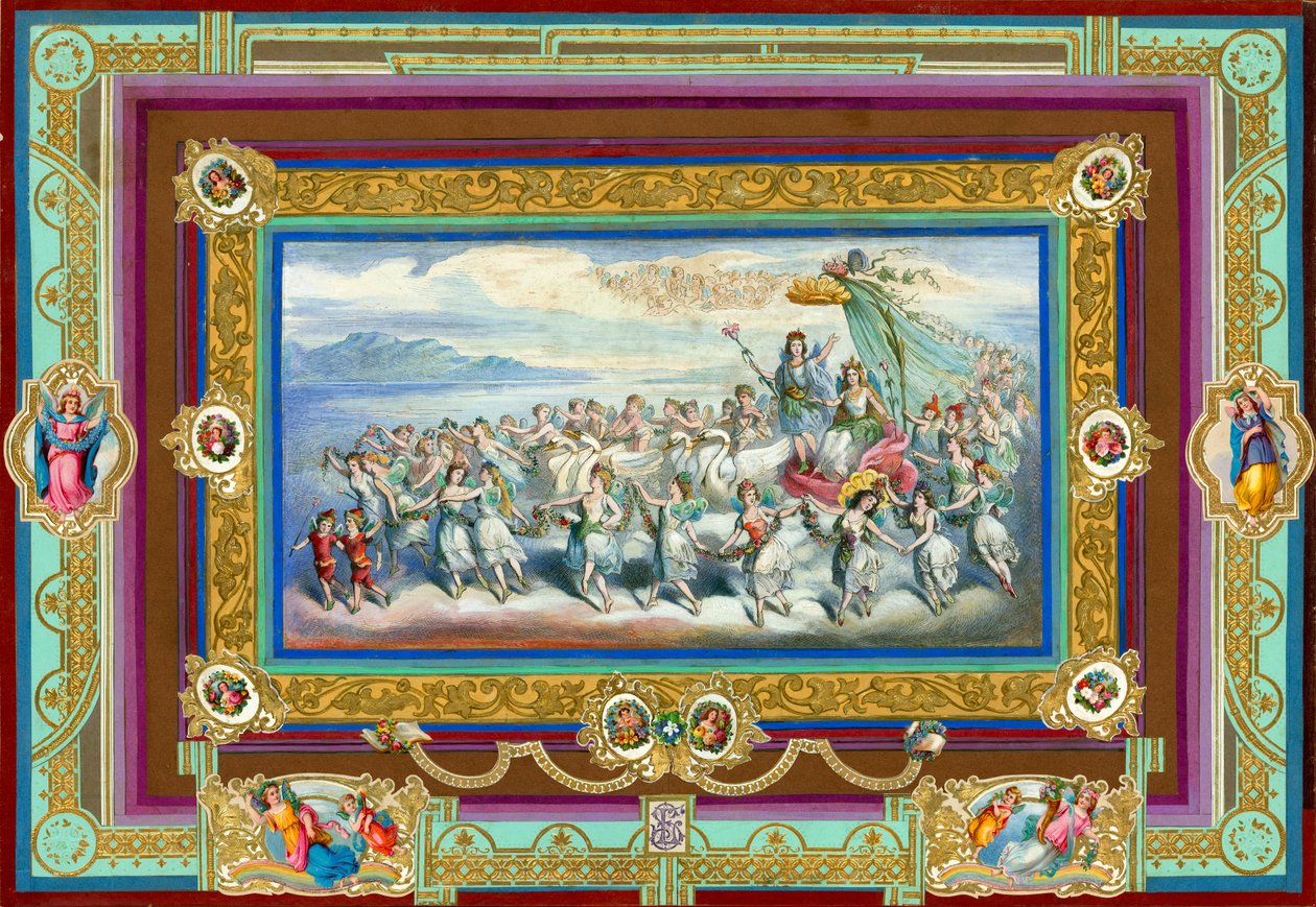 Oldal a Sammelsurium VIII. kötetéből (nyomtatott anyag) alkotó: European School