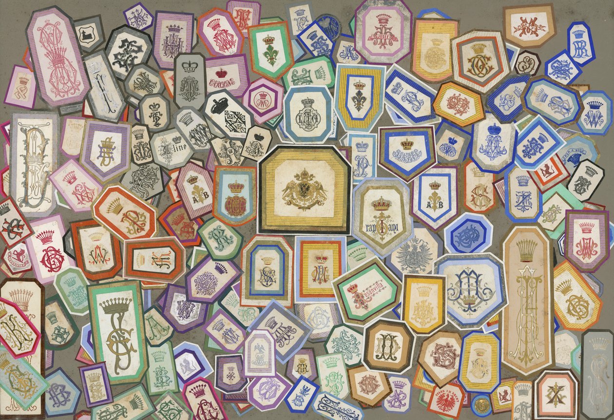 Oldal a Sammelsurium VI. kötetéből (nyomtatott anyag) alkotó: European School