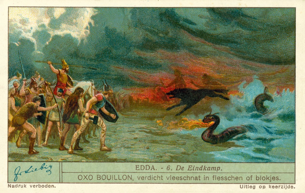 Ragnarok (chromolitho) alkotó: European School