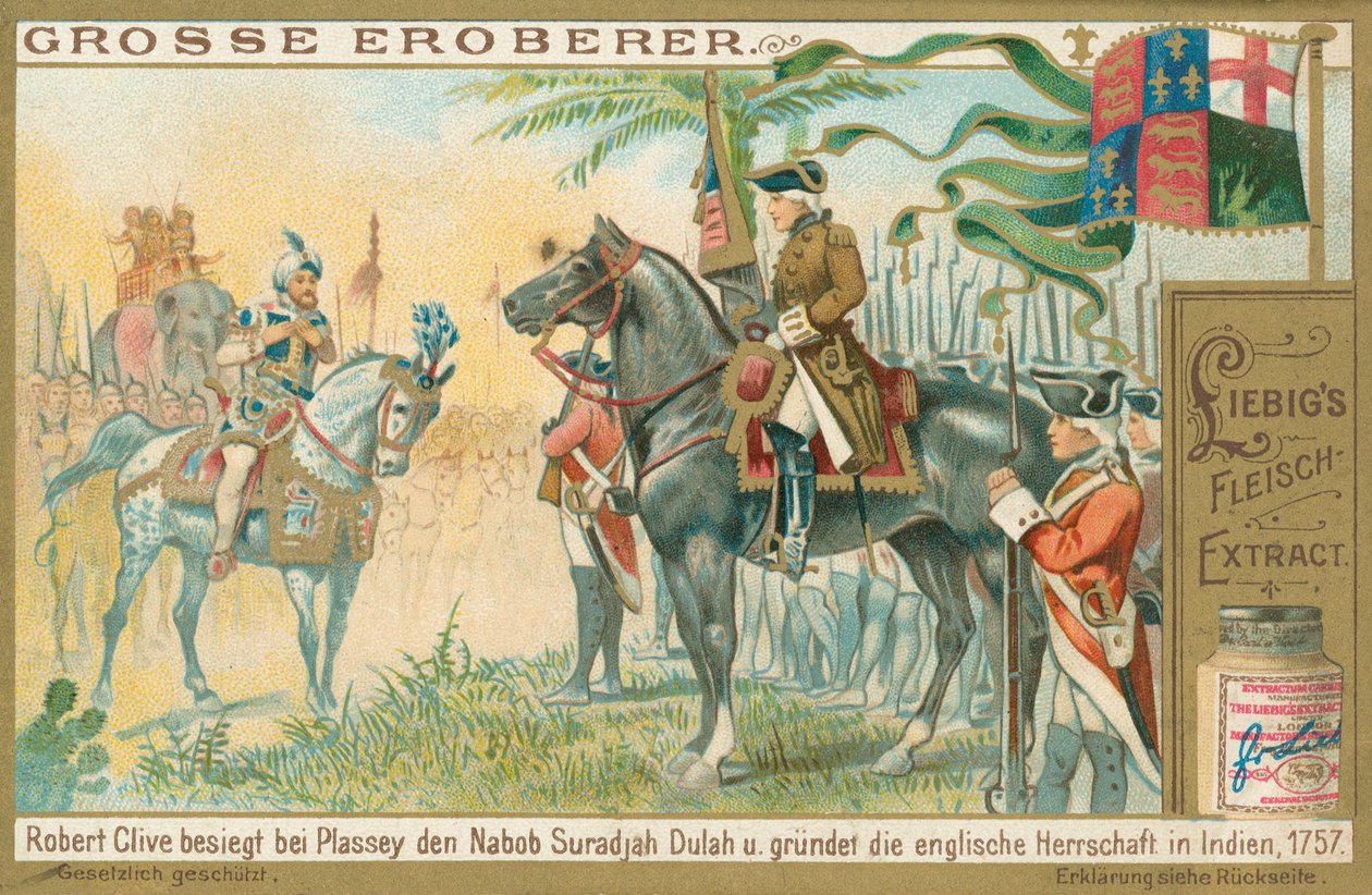 Robert Clive (chromolitho) alkotó: European School