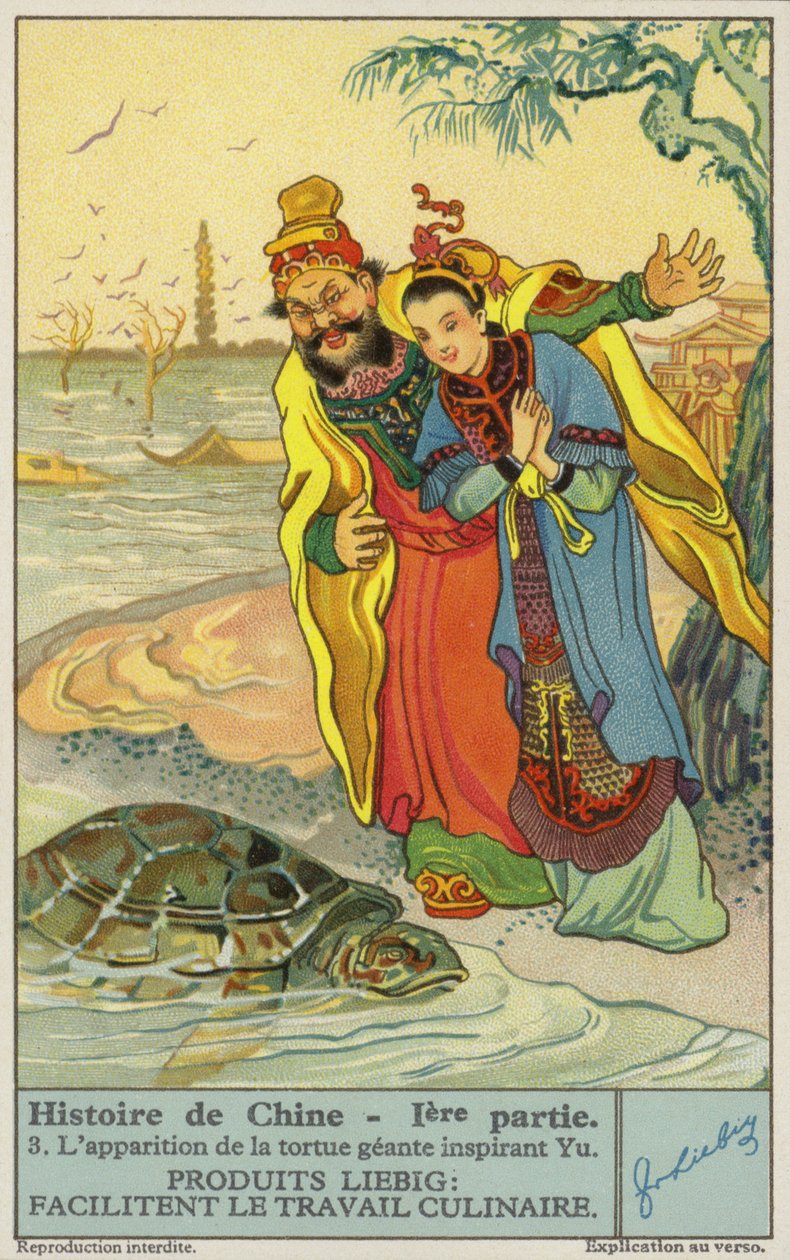 Yu a Nagy és az óriásteknős (chromolitho) alkotó: European School