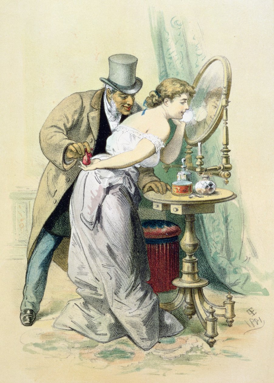 Egy nő története: The Jack of Coin, 1881 alkotó: Eusebio Planas