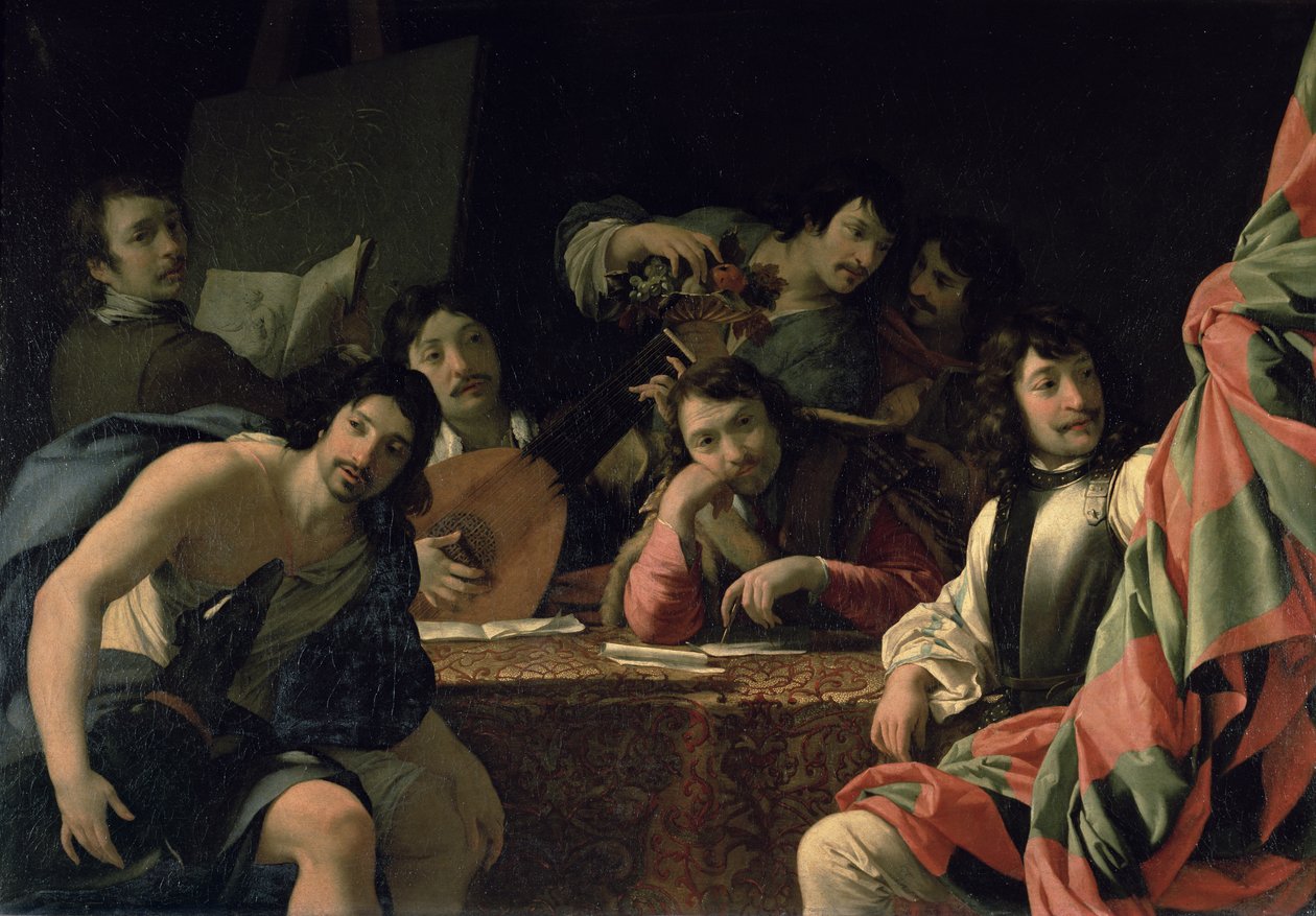 Művésztalálkozó alkotó: Eustache Le Sueur