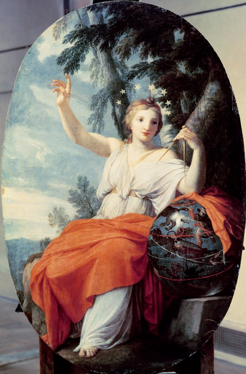 Az Uránia Múzeum, 1646-47 alkotó: Eustache Le Sueur