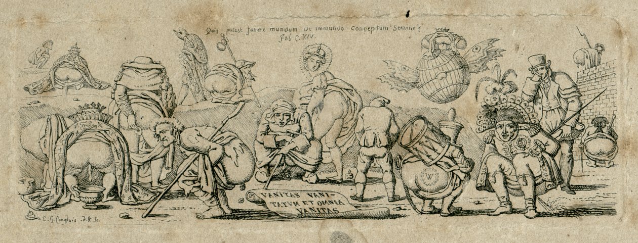Hiúságok hiúsága, Minden hiúság, 1800 után alkotó: Eustache Hyacinthe Langlois