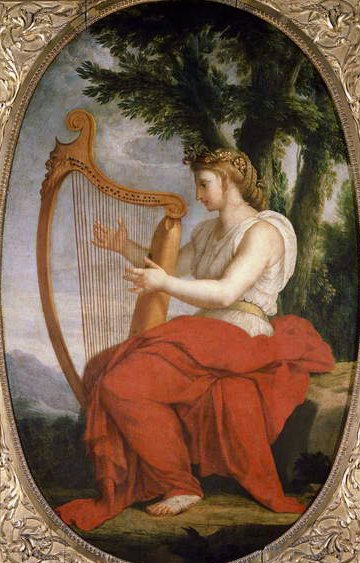 Calliope, 1650-52 körül alkotó: Eustache Le Sueur