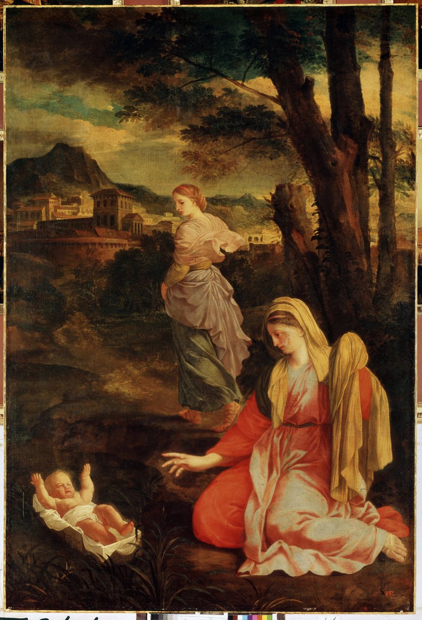 Mózes megtalálása alkotó: Eustache Le Sueur
