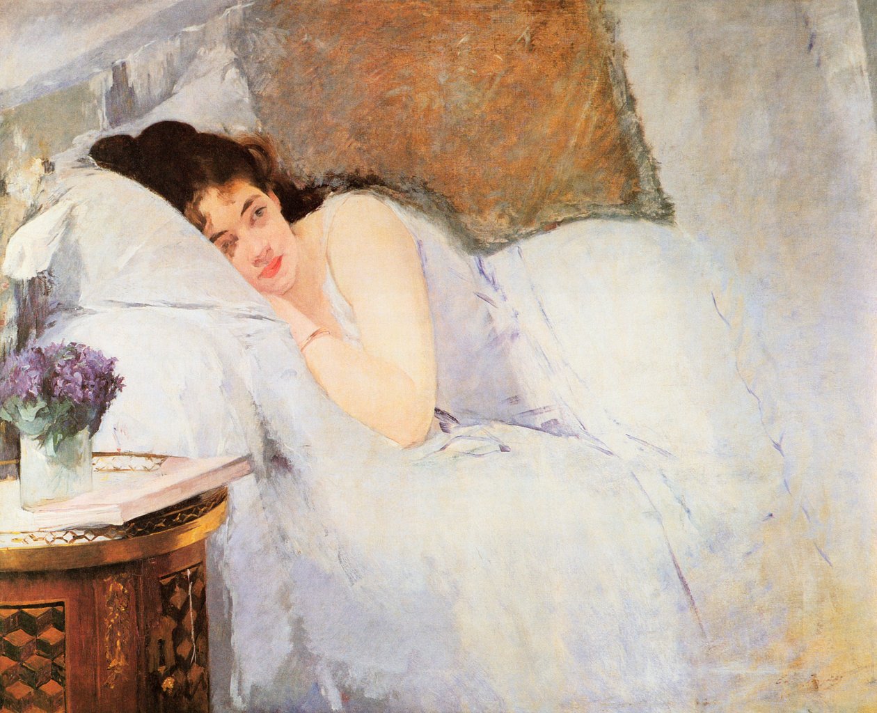 A nő ébredése, 1876 alkotó: Eva Gonzalès