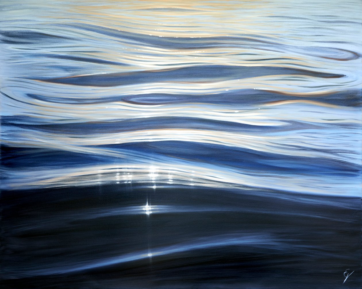 Perle de la Mer, 2023 (olaj, vászon) alkotó: Eva Volf