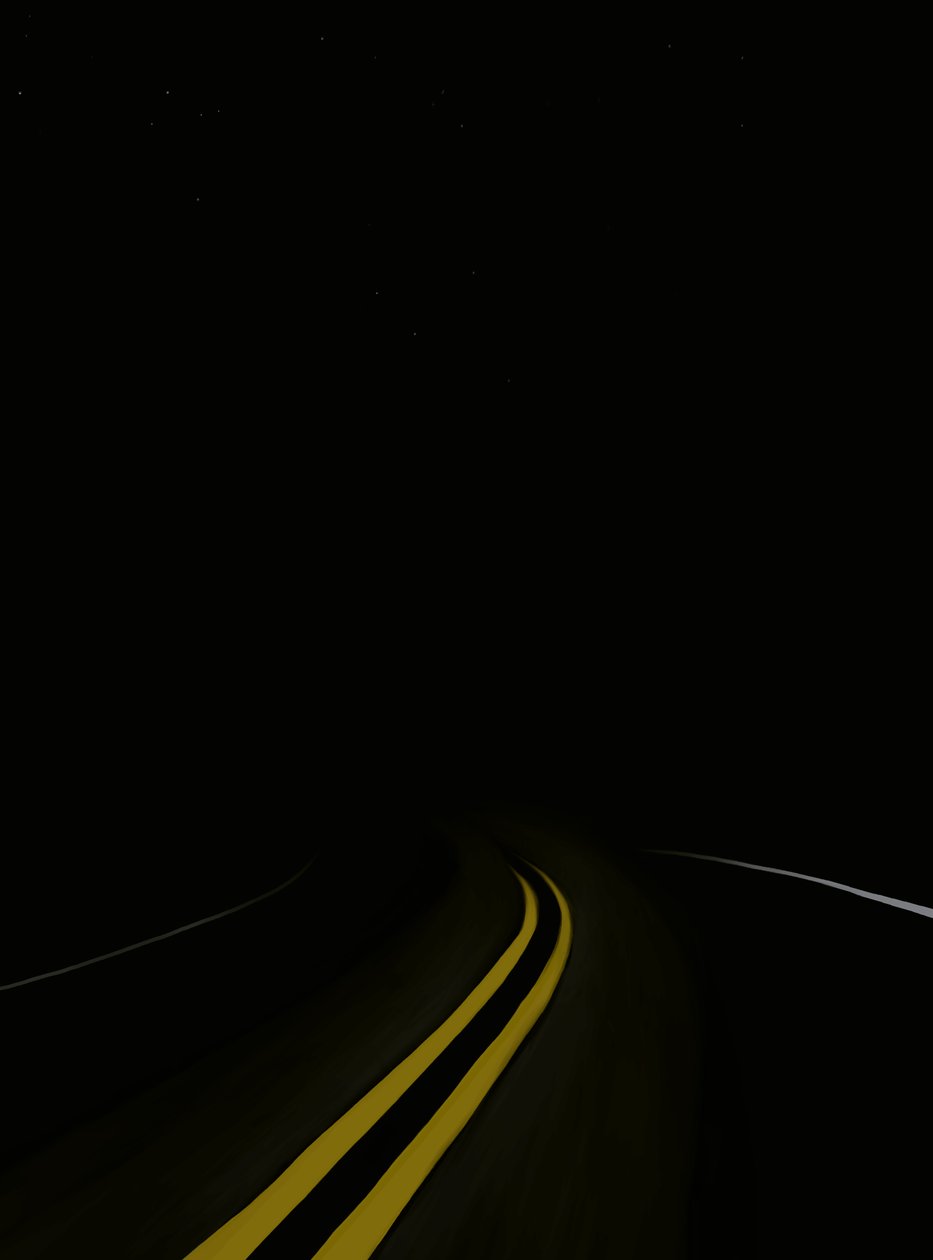 Driving The Road At Night # 3 Brooklyn (digitális művészet) alkotó: Evan Sklar