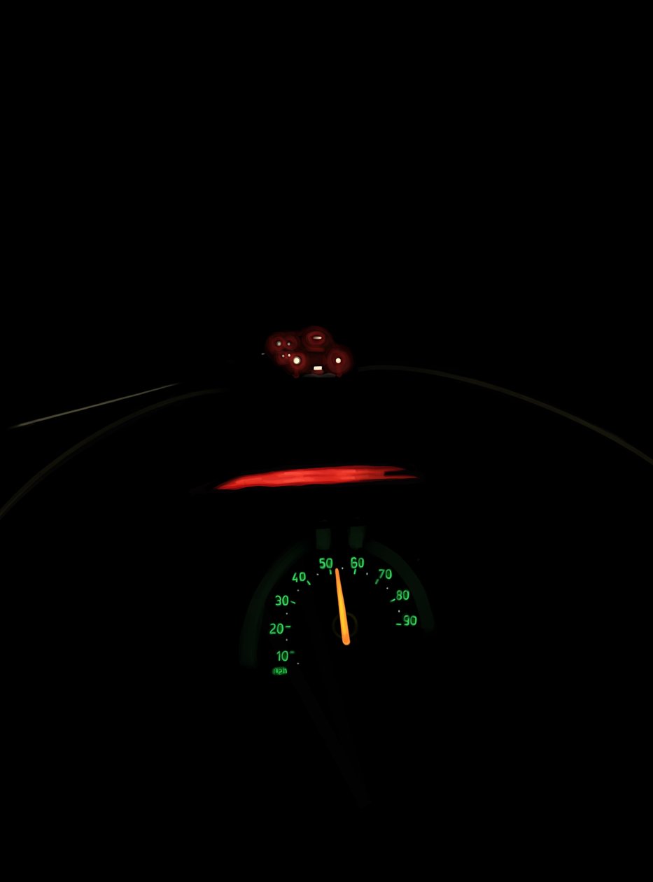 Driving The Road At Night # 4 Brooklyn (digitális művészet) alkotó: Evan Sklar